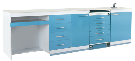 Why dental clinics need professional dental cabinets？